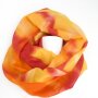 loop scarf, colourful scarf