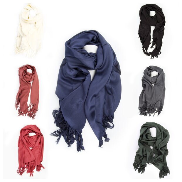 Satin scarf, long scarf, soft scarf