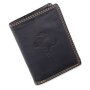 High quality wallet made from real leather with cowboy...