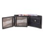 Tillberg wallet made from real leather with horse head motif black