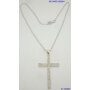 Chain with crystal cross length 60 cm / 01106093