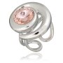 Ring mit Swarovski Stein in Vintage Rose 008-03-36