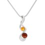 Tillberg ladies necklace with Swarovski stones silver-plated rhodium-plated 42 cm 029-09-01