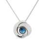 Tillberg ladies necklace with Swarovski stones silver-plated rhodium-plated 42 cm 029-10-03