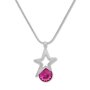 Womens necklace by Tillberg with star and Swarovski...