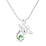 Tillberg necklace with large dragonfly and Swarovski...