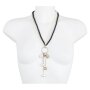 Venture women beads necklace pearl jewelry brass beads 59 cm SR-10071