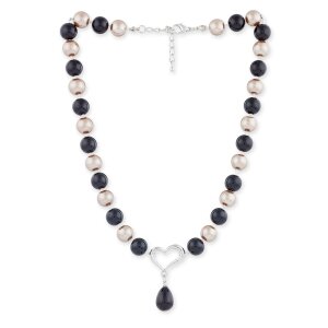 Venture women beads necklace pearl jewelry brass beads 49...