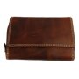 Tillberg ladies wallet made from real leather, cognac
