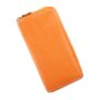 Tillberg ladies wallet made from real nappa leather 19x10x2 cm orange