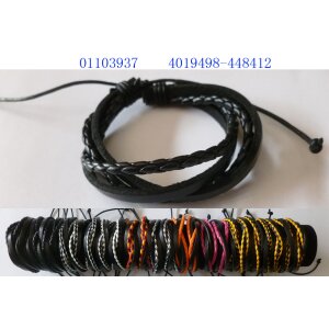 Bracelet leather 25 pcs set