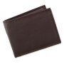 Surjeet Reena Real Leather Wallet 9x11x2.5 cm dark brown