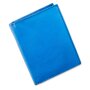Surjeet Reena unisex wallet / wallet / real leather wallet 12.5x10x1.5 cm royal blue / # 00171