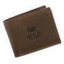 Wild Real Leder!!! mens wallet made from real leather...