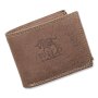 Wild Real Leder!!! mens wallet made from real leather brown