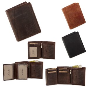 Mens wallet made from real leather