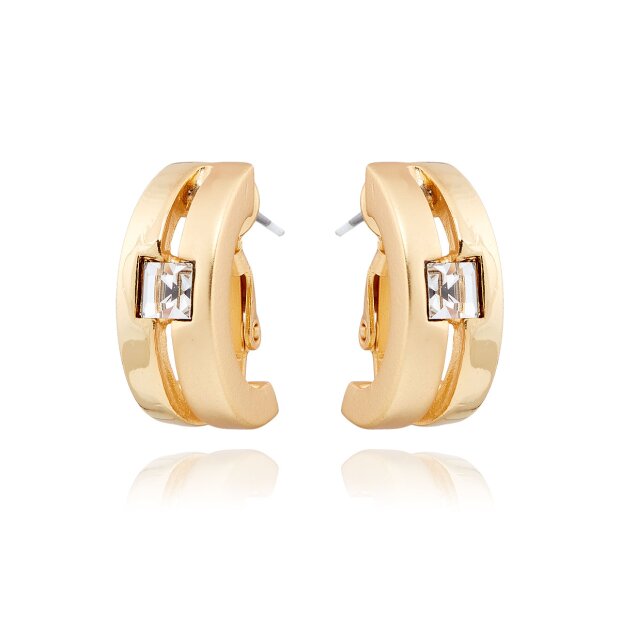 Tillberg women Earrings,earplug mess 2cmx2cmx0,2cm Gold