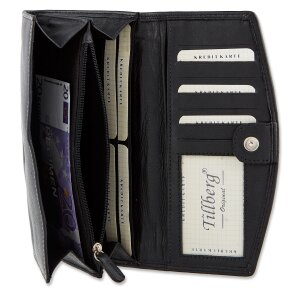 Tillberg ladies wallet made from real leather 11 cm x 19 cm x 3 cm
