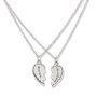 Necklace with friendship pendant, set of 2, BEST FRIENDS, SR-19671, length 45cm, 2,5cm
