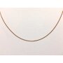 Chain stainless steel fine link chain 0.35mmx70cm Rose gold 019-08-28