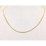 Chain stainless steel snake chain 1,4mmx60cm gold 019-08-21