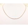 Chain stainless steel snake chain 1,4mmx60cm Rose Gold 019-08-22