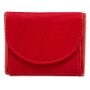Tillberg mini wallet made from real leather 5,5 cm x 7,5 cm x 1,5 cm, red