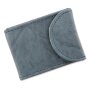 Tillberg mini wallet made from real leather 5,5 cm x 7,5 cm x 1,5 cm, grey