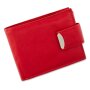 Leather wallet red