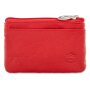 Unisex key case made of genuine leather 8,5x12x1cm red