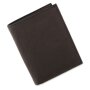 Leather wallet black