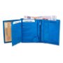 Surjeet Reena unisex wallet made of genuine leather 10.5x8x2 cm Blue # 00024 S-0638