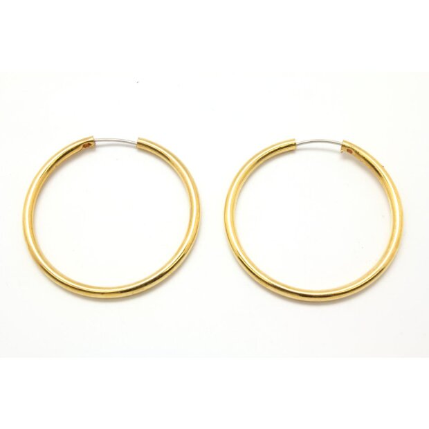 Ohrring gold/silber