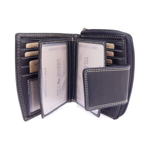 Unisex wallet made of genuine leather