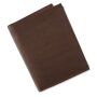 Surjeet Reena wallet made of genuine leather 12.5x10x2cm dark brown # 00165 S-0624