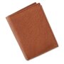 Surjeet Reena wallet made of genuine leather 12.5x10x2cm light brown # 00165 145-10-08
