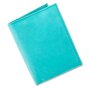 Surjeet Reena wallet made of genuine leather 12.5x10x2cm sea blue # 00165 S-0624