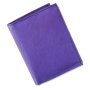 Surjeet Reena wallet made of genuine leather 12.5x10x2cm violet # 00165 S-0624