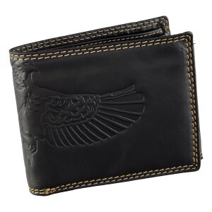 Tillberg mens wallet, purse Adler 100% water buffalo leather 10x12x2.5cm / 104W-5B