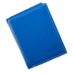 Tillberg wallet made of genuine leather 13x10x2.5 cm royal blue
