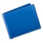 Tillberg wallet made of genuine leather 8.5x11x3 cm royal blue S-0568