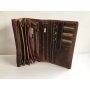 Wild Real Only!!! ladies wallet made from real leather cognac