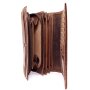 Wild Real Only!!! ladies wallet made from real water buffalo leather cognac