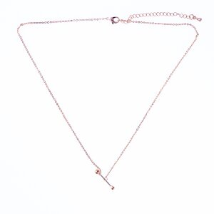 Venture Damen Filigrane Halskette mit Anh&auml;nger, L&auml;nge 39,5 cm