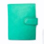 Surjeet Reena mens wallet / wallet / real leather wallet / wallet 12.5x9.5x2.5 cm 00009 sea blue S-0630