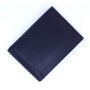 Wallet made from real leather 7,5 cm x 10 cm x 1 cm, black