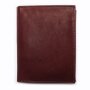 Surjeet Reena wallet made of genuine leather 12.5x10x2cm reddish brown # 00165 S-0624