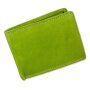 Surjeet-Reena mens wallet wallet made of genuine leather 10x11.5x2 cm # 00166 apple green n-0625