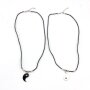 Friendship Chain Ying Yang,Length 48cm, lobster clasp
