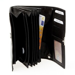 Tillberg waiters wallet made from real nappa leather black